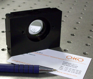 15-mm MMDM with 17 actuators and integrated tip-tilt stage